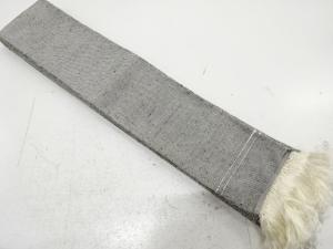 手織り真綿紬　男物角帯